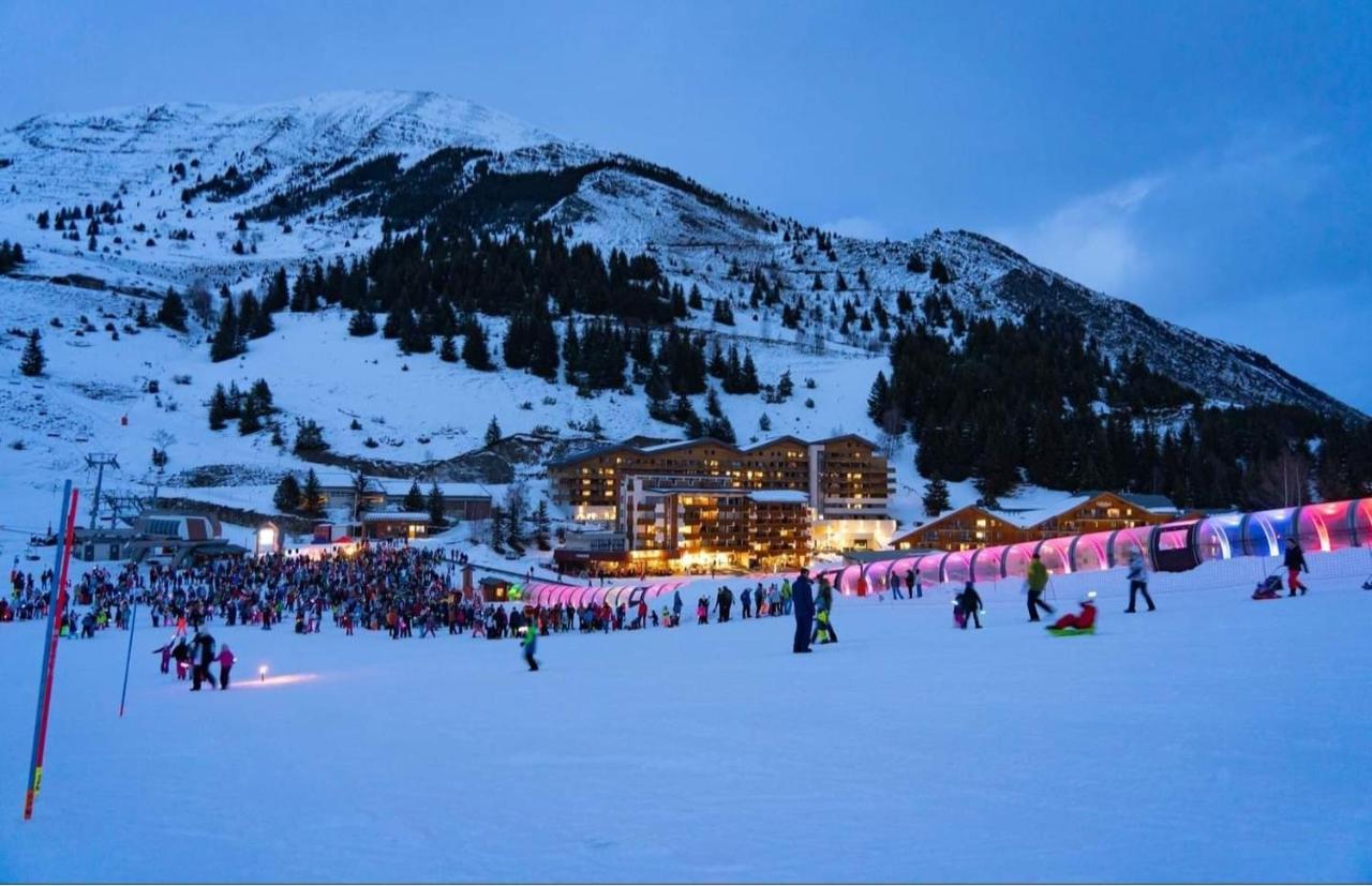 Ferienwohnung Auris Les Gentianes Station Alpe Huez Exterior foto