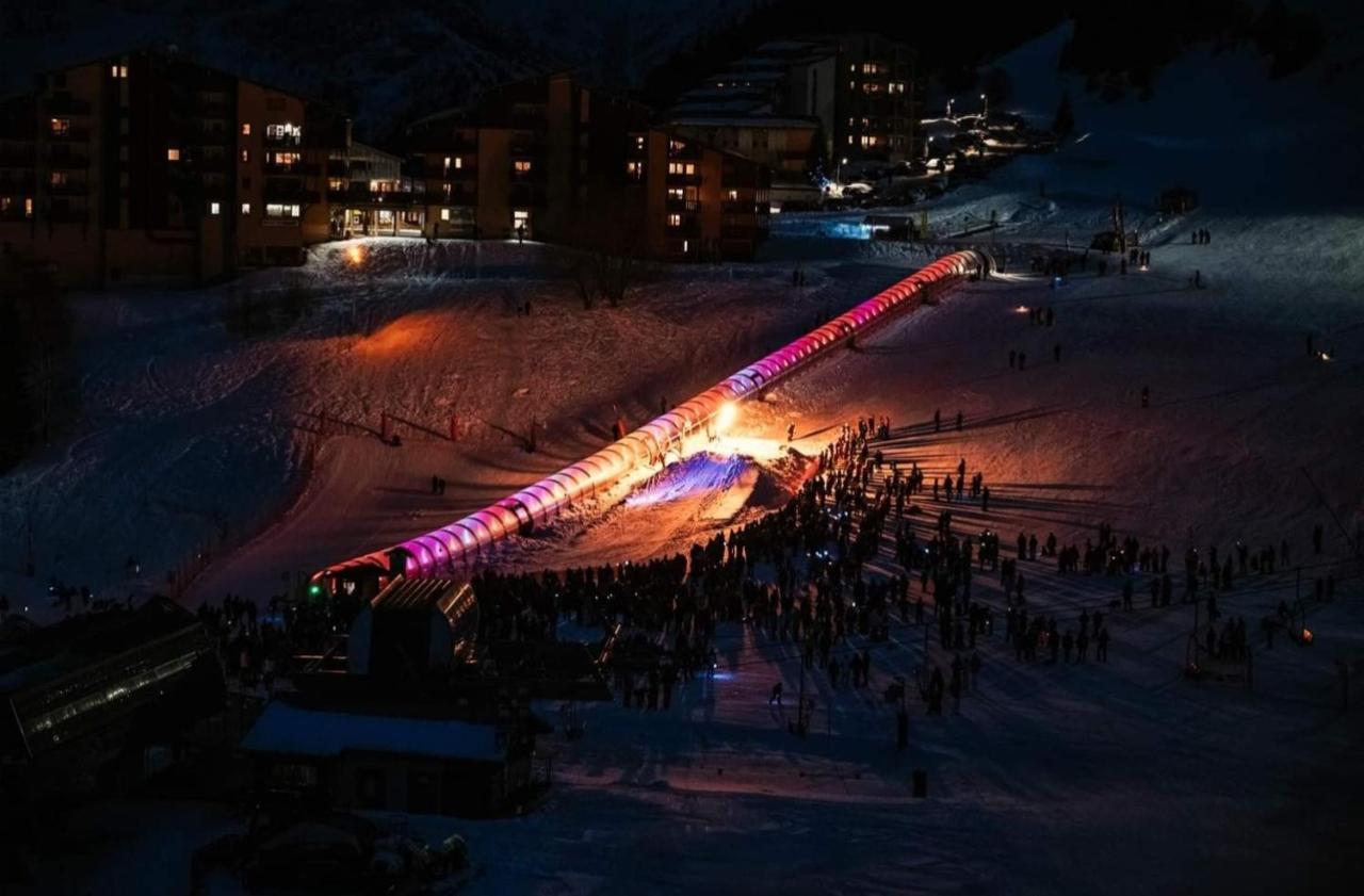 Ferienwohnung Auris Les Gentianes Station Alpe Huez Exterior foto