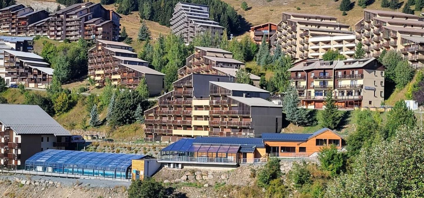 Ferienwohnung Auris Les Gentianes Station Alpe Huez Exterior foto