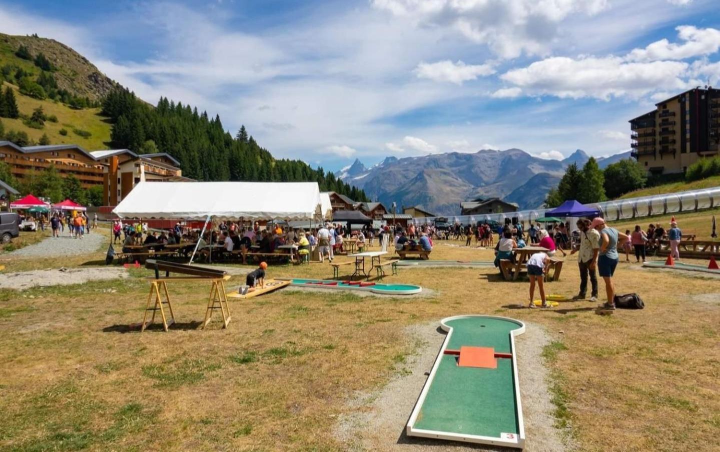 Ferienwohnung Auris Les Gentianes Station Alpe Huez Exterior foto