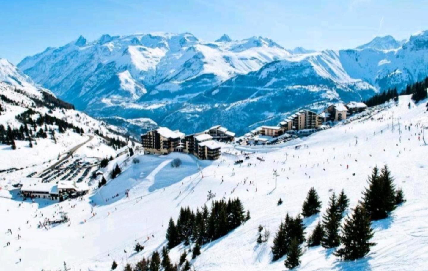 Ferienwohnung Auris Les Gentianes Station Alpe Huez Exterior foto