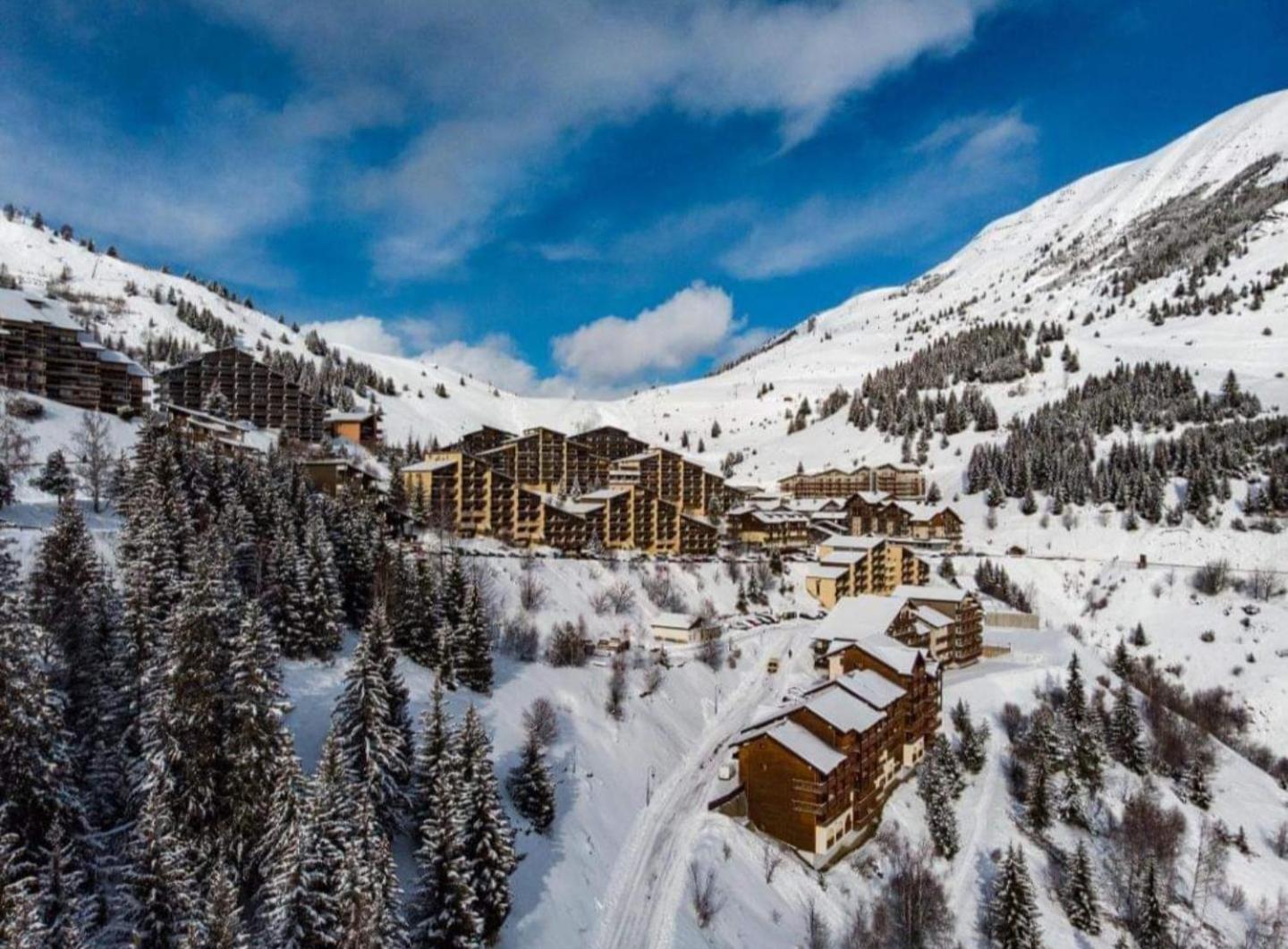 Ferienwohnung Auris Les Gentianes Station Alpe Huez Exterior foto